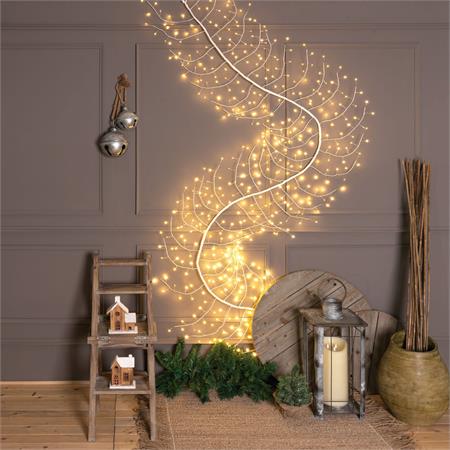 ramo luminoso tiglio moderno bianco 504 microled 3m