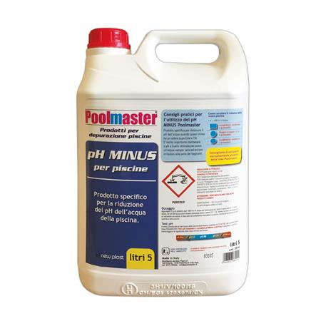 minus poolmaster correttore ph acqua piscina 5 litri