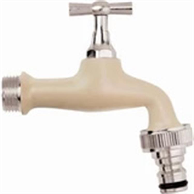 RUBINETTO DA GIARDINO CON INNESTO RAPIDO 1/2