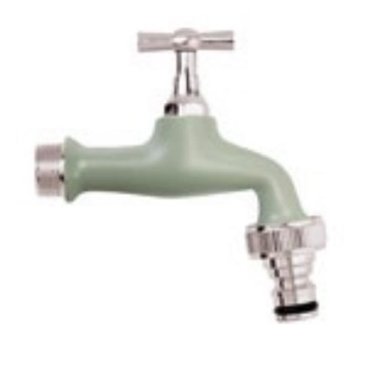 RUBINETTO DA GIARDINO CON INNESTO RAPIDO 1/2