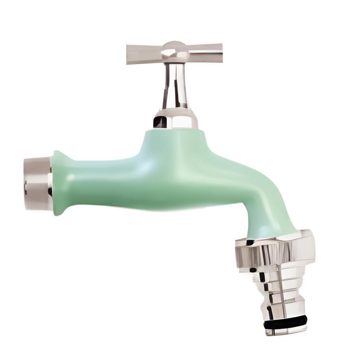 RUBINETTO DA GIARDINO CON INNESTO RAPIDO 1/2