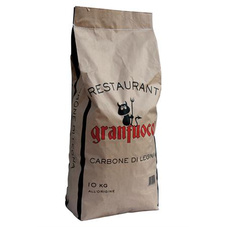 carbone di legna granfuoco sacco 10kg