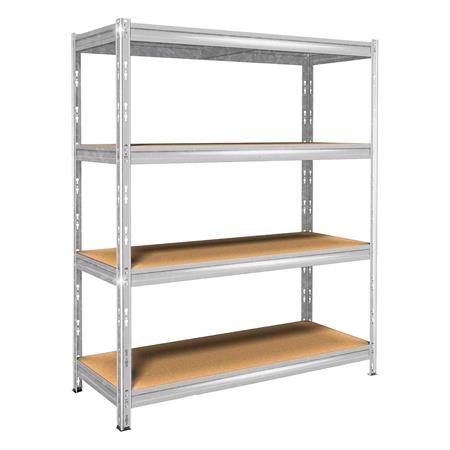 scaffalatura maxi poker 4p 160x60 h180 zincato