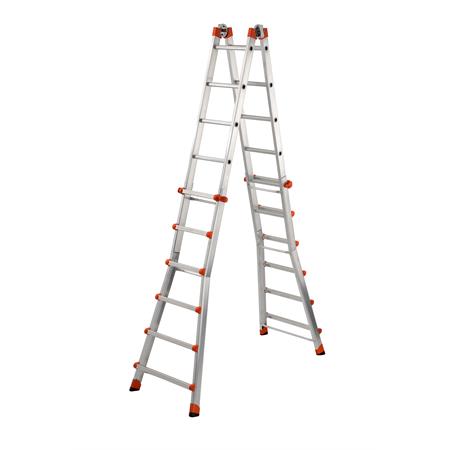 scala telescopica alluminio peppina gigantissima 6 e 6 pioli