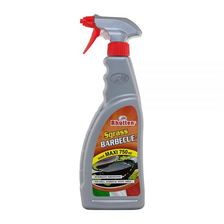 SGRASSATORE BARBECUE IN SCHIUMA - PULIZIA GRIGLIE BARBECUE, SPIEDI - 750 ML