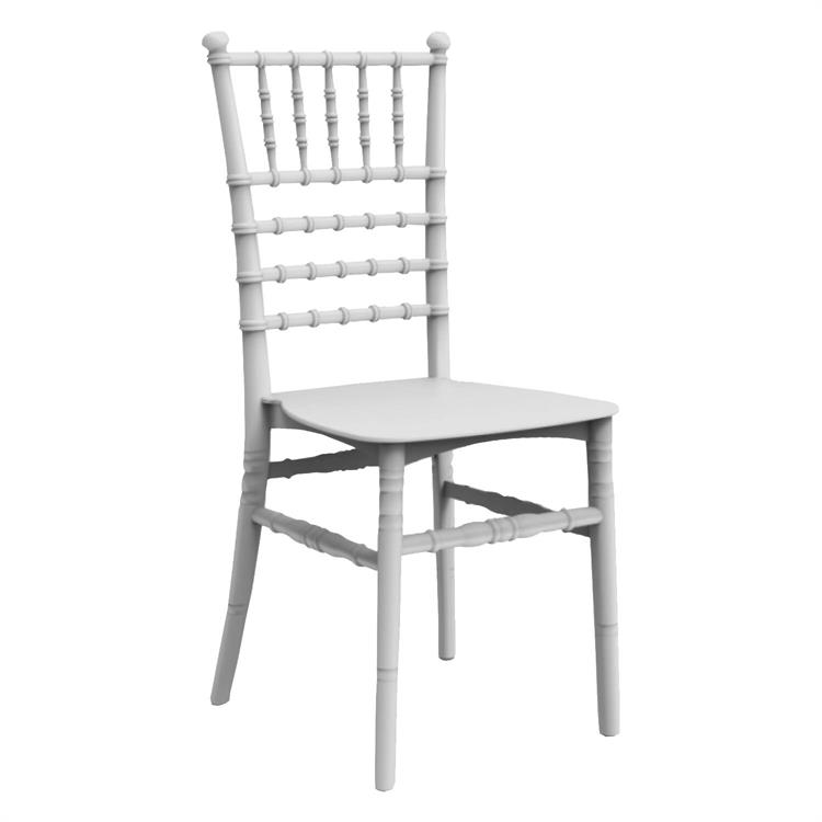 SEDIA IN PLASTICA DA GIARDINO - CHIAVARINA - DIAMOND - BIANCA