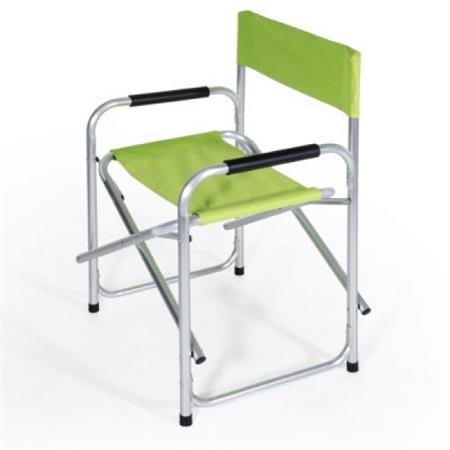 sedia regista alluminio verdelook verde