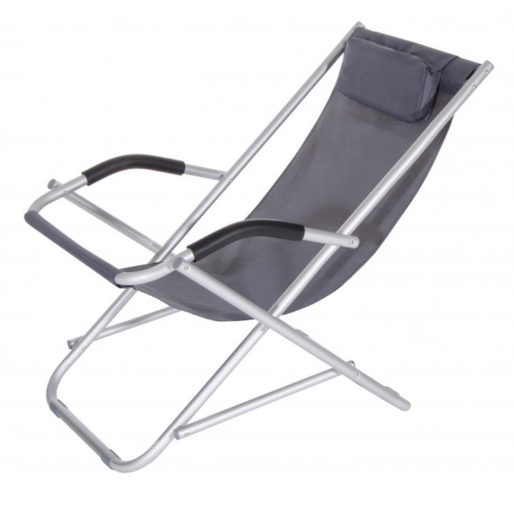 SEDIA SDRAIO BASCULANTE VERDELOOK FORMENTERA GRIGIA