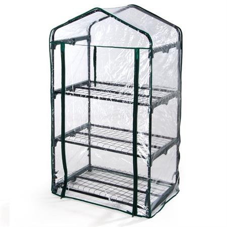 verdelook serra da balcone in metallo 3 ripiani