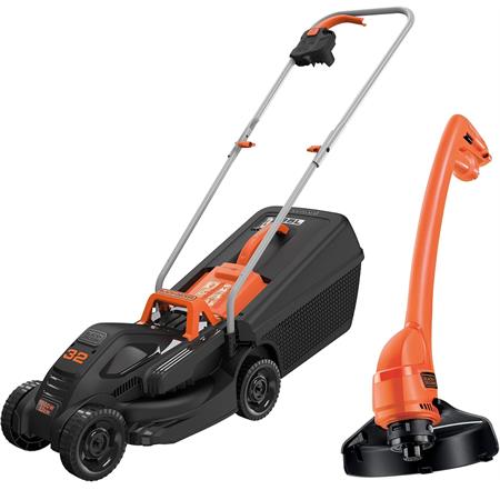 set 2 pezzi tagliaerba elettrico con tagliabordi black decker bemw351gl2 qs