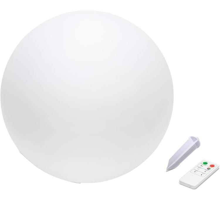 SFERA LUMINOSA DA GIARDINO LED RGB - CARICA SOLARE - ø25 CM - SOLAR NOVA