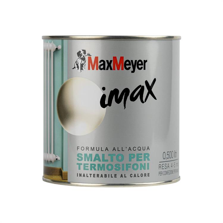 SMALTO PER TERMOSIFONI - BIANCO - 0,5 LT - MAXMEYER