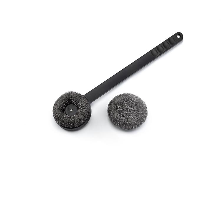 SPAZZOLA PER BARBECUE CON SPUGNA OMPAGRILL