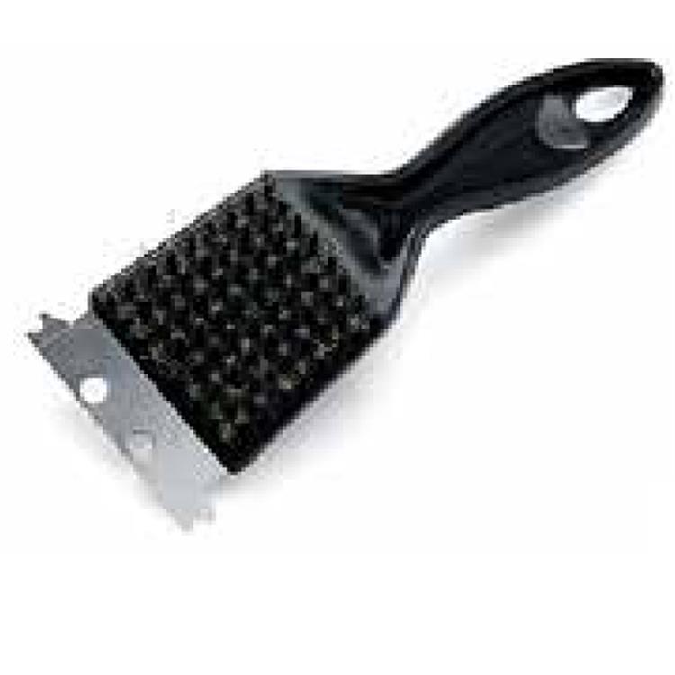 SPAZZOLA PER BARBECUE FUNCOOK IN ACCIAIO INOX E SETOLE IN RAME