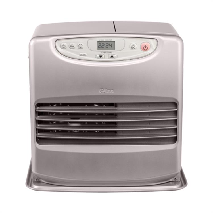 STUFA A COMBUSTIBILE LIQUIDO QLIMA SRE 8040 C ARGENTO
