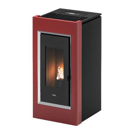 stufa a pellet cadel prince3 11 bordeaux