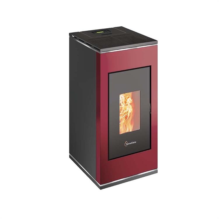 STUFA A PELLET TERMOVANA SOFIA 9.0 BORDEAUX