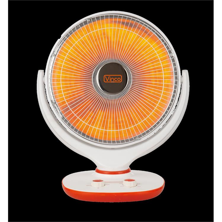 STUFA AL CARBONIO A PARABOLA DA TAVOLO VINCO 40CM 1KW BIANCA