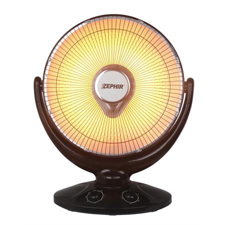 stufa elettrica al carbonio con parabola zephir 450 900w