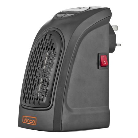 stufa elettrica compatta ceramica plug in vinco 400w
