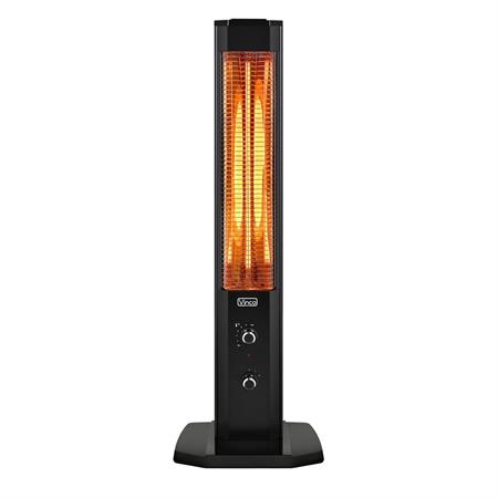 stufa elettrica per esterno e interno a torre mh 1200 1200w