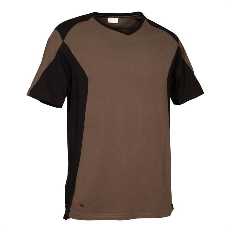 T SHIRT AZAGRA NERO/FANGO TAGLIA XL