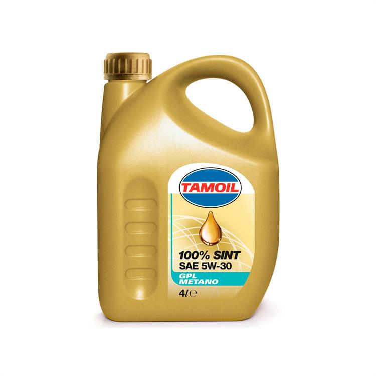 OLIO MOTORE 5W30 - 100% SINT - GPL / METANO - 4 LT