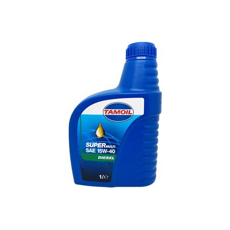 olio motore 15w40 1 litro tamoil supermulti motori diesel