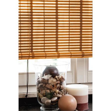 tapparella avvolgibile in bamboo verdelook africa 150x300 cm marrone chiaro