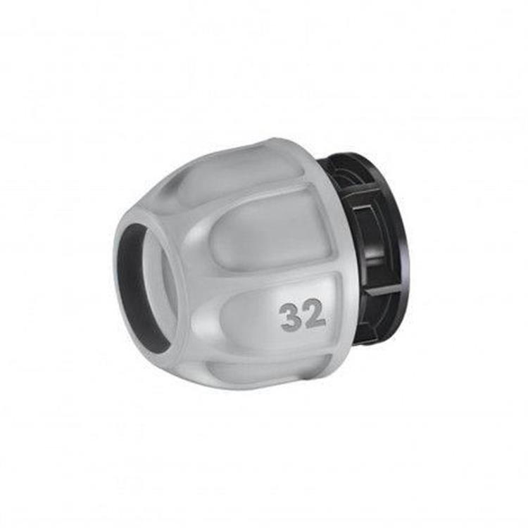 TAPPO DIAMETRO 32 MM. PER CHIUDERE IMPIANTO IRRIGAZIONE GIARDINO A FINE LINEA