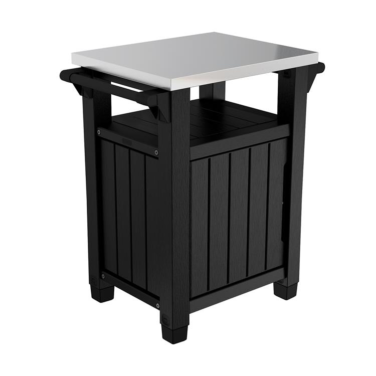 TAVOLO PER BARBECUE KETER UNITY GRAFITE