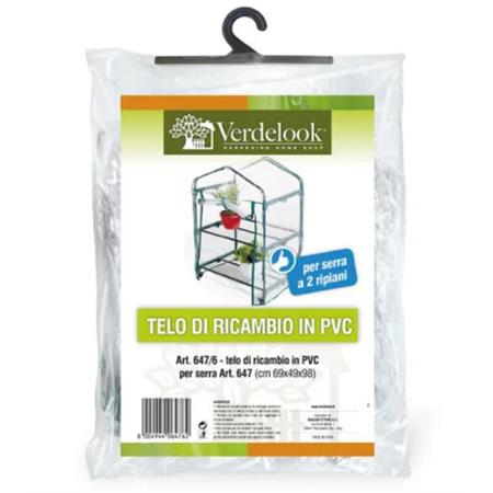 telo di ricambio per serra verdelook 2 ripiani