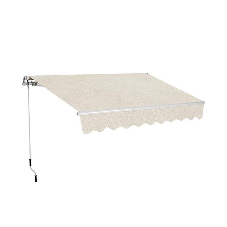 TENDA DA SOLE A BARRA QUADRA - 4X3 MT - BEIGE