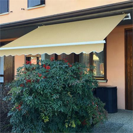 tenda da sole itaca avvolgibile 3x2m fissa beige verdelook