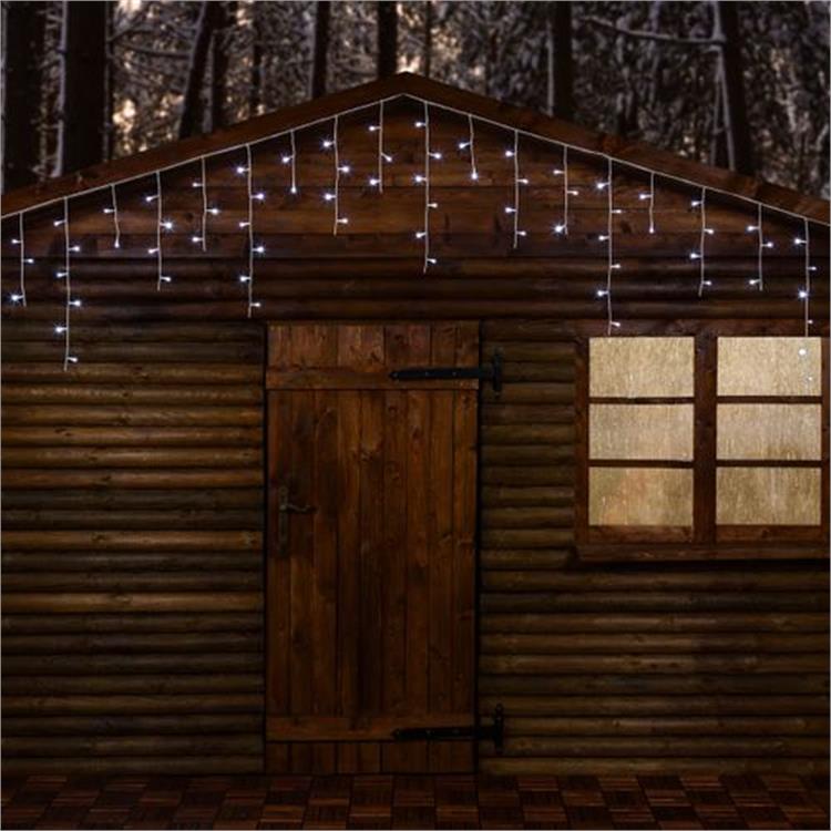 TENDA LUMINOSA LED ICE LIGHT 10,88XH0,6 MT - 255 LED - BIANCO FREDDO