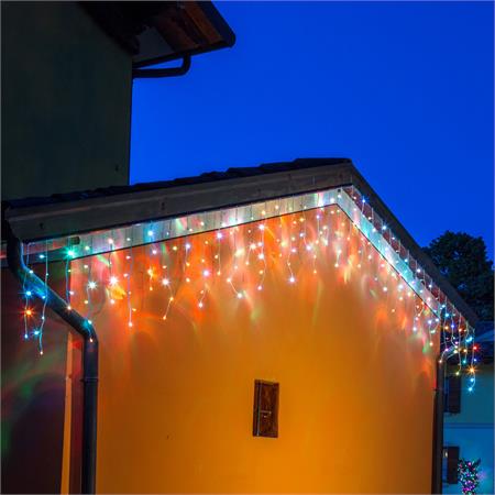 tenda luminosa led ice light crazy rgb 600xh60 cm 180 led