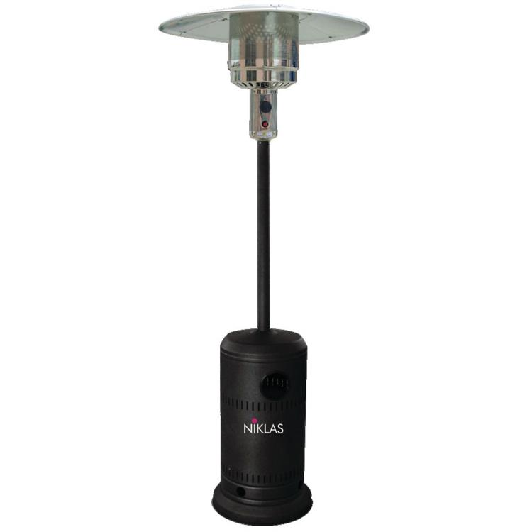 STUFA A FUNGO RISCALDANTE - STUFA A GAS PER ESTERNI - 13KW - NERO