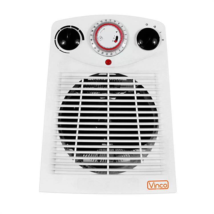 TERMOVENTILATORE 2000W STUFETTA ELETTRICA CON TIMER VINCO 70303