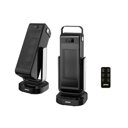 termoventilatore zephir ceramico a torre oscillante con telecomando 2000w