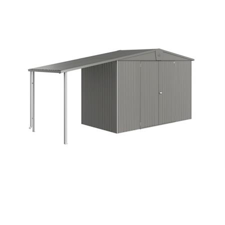 tettoia per casetta europa formato 3 grigia quarzo