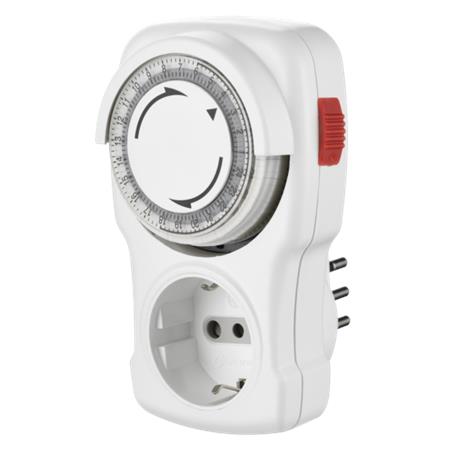 timer giornaliero spina 10a presa schuko10a