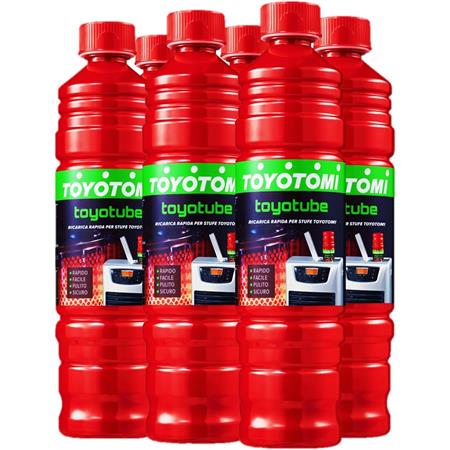 toyotube ricarica rapida 6 bottiglie per stufe p