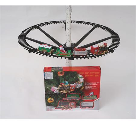 trenino di natale con lucimusica 4xaa csupporto