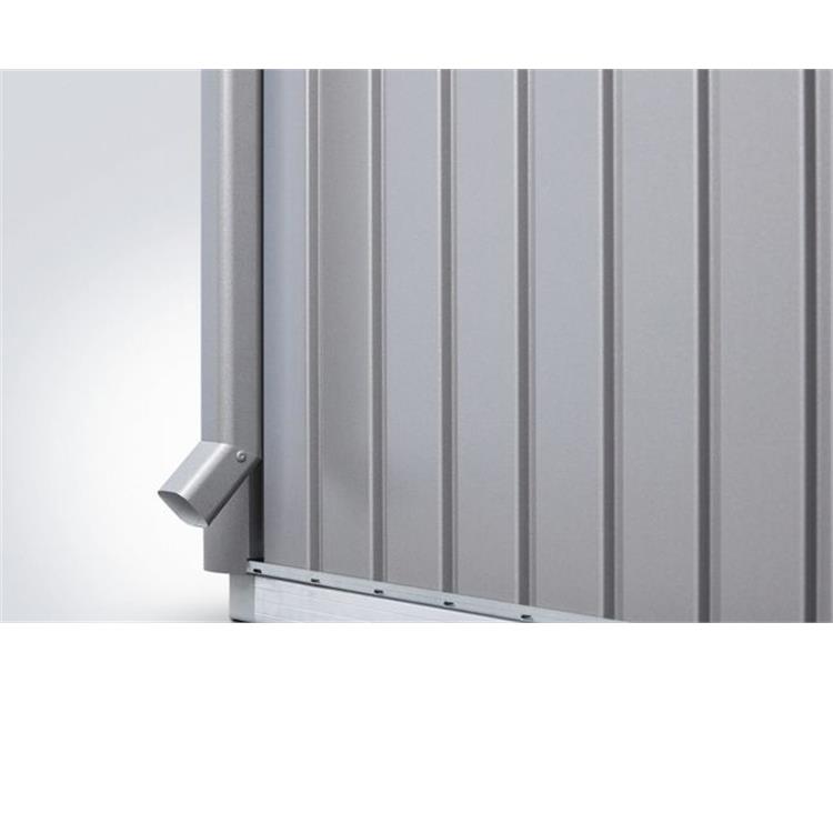 SET 2 TUBI PLUVIALI PER CASETTA EUROPA BIOHORT GRIGIO QUARZO METALLIZZATO