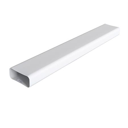 tubo di aerazione rettangolare 1 metro 150x70 mm