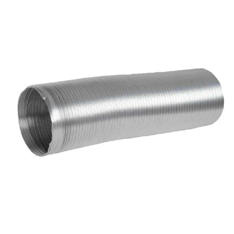 TUBO PER CAMINO FLESSIBILE - ESTENDIBILE FINO A 3 MT - IN ALLUMINIO Ø 140 MM