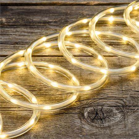 tubo luminoso led bianco caldo 10mt pnm 200 led