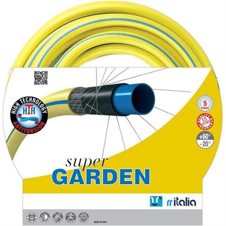 tubo per irrigazione giardino super garden 25mt diametro 19mm