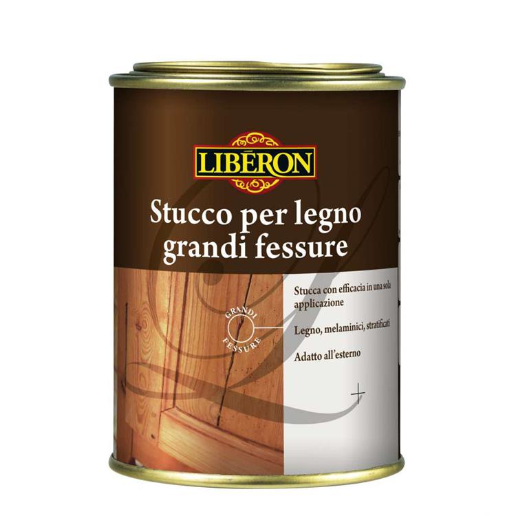 STUCCO PER LEGNO GRANDI FESSURE LIBERON 200ML MOGANO