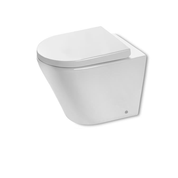 VASO WC TOILETTE IGIENICA, TONDA A FILO PARETE - ZADA